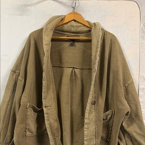Forever 21 tan/brown shacket